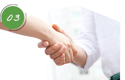 見積もりから施工までスピーディーに対応